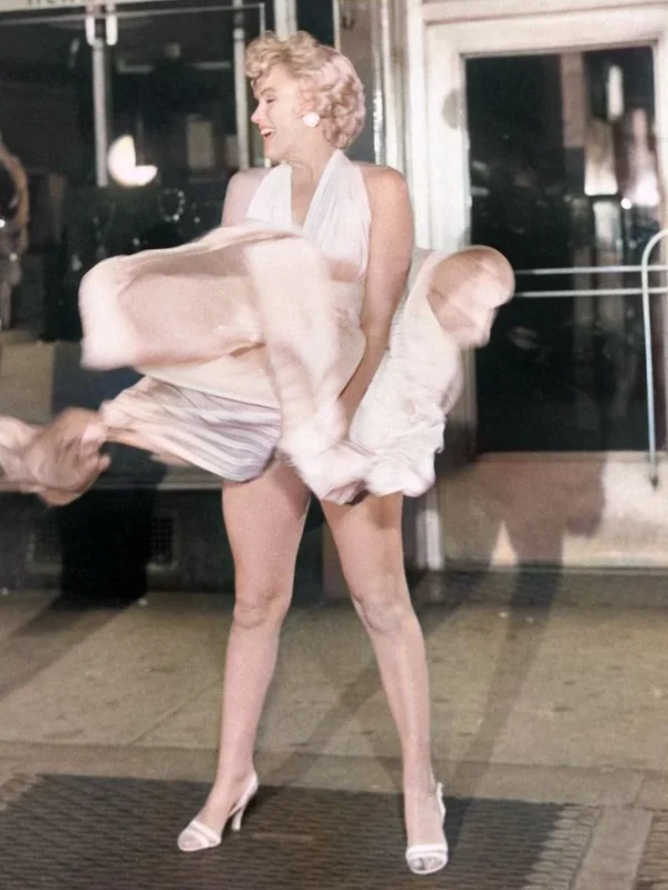 Marilyn Monroe’s White Dress — That Very Moment Frozen in Time