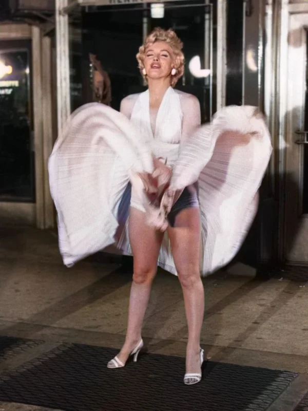 Marilyn Monroe’s White Dress — That Very Moment Frozen in Time