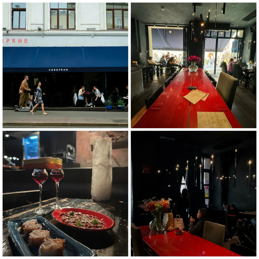 Тут всё про север: дерево, камень, приятный свет. В меню – местные продукты, красивая подача и интересные сочетания. Это место часто попадает в списки лучших ресторанов Москвы.