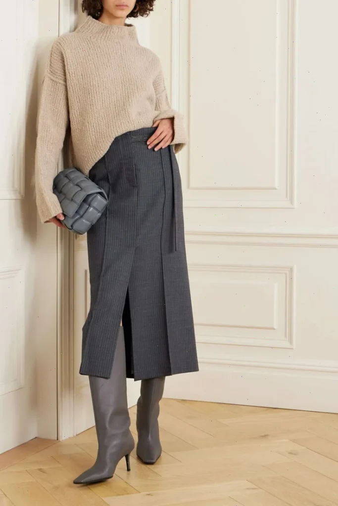Long pencil skirts — timeless office classics.