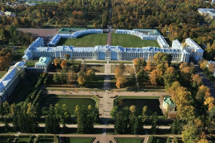 Екатерининский дворец в Царском Селе