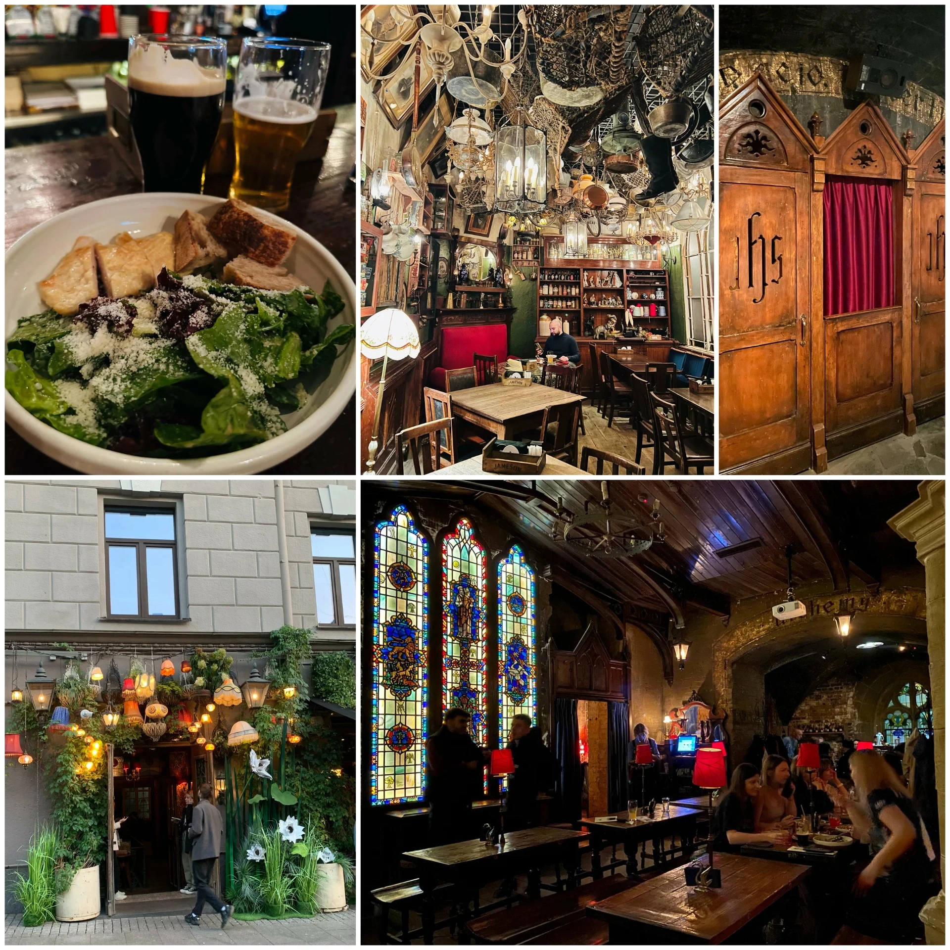 Паб «Тайная комната» это полусекретный паб, расположенный в соляных подвалах. Попасть сюда можно через бар Black Swan.